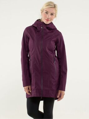 Lululemon Right As Rain Jacket
Plum Size 8